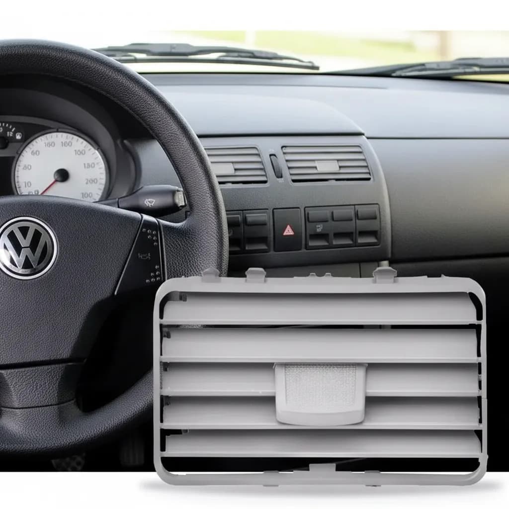 Par Difusor Ar Painel Cinza Flanel Gol G3 Parati Saveiro - 4